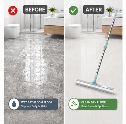 FlexiWipe – Multipurpose Wiper | Extendable-Rod |Floor Cleaner | 180° Head