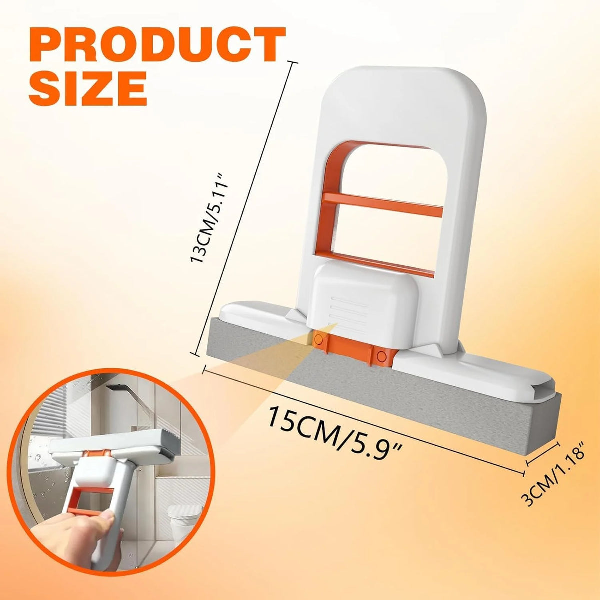 Mini Foldable Kitchen Mop – Compact, Lightweight & Easy-to-Use Floor Cleaner |