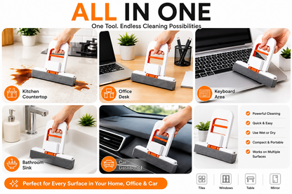 Mini Foldable Kitchen Mop – Compact, Lightweight & Easy-to-Use Floor Cleaner |
