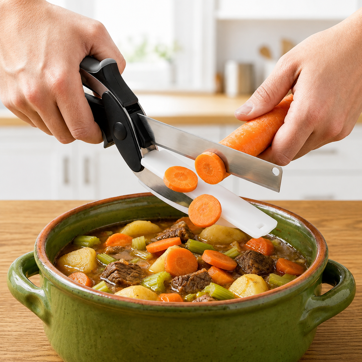 Smart Cutter All-in-One Kitchen Knife | One Tool, Multiple Uses | Sharp Stainless Steel Blade